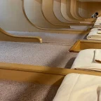 sleeper train cabin interior